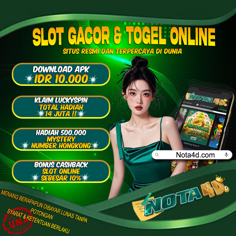 nota4d slot gacor dan togel online