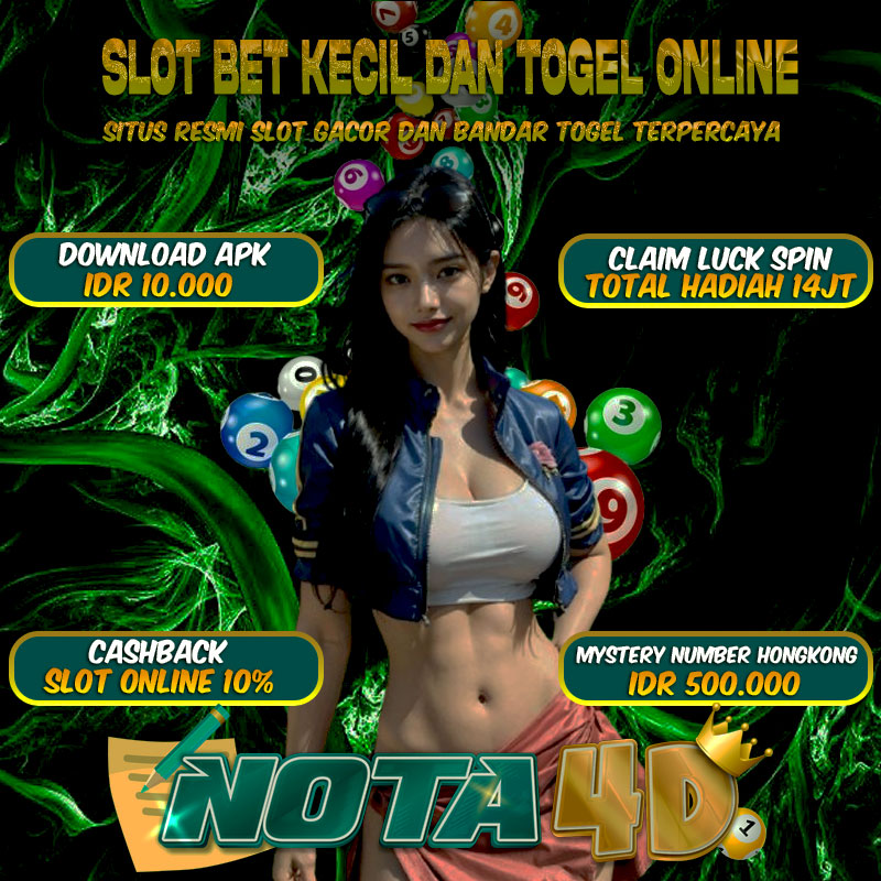 nota4d slot gacor dan togel online terbaik