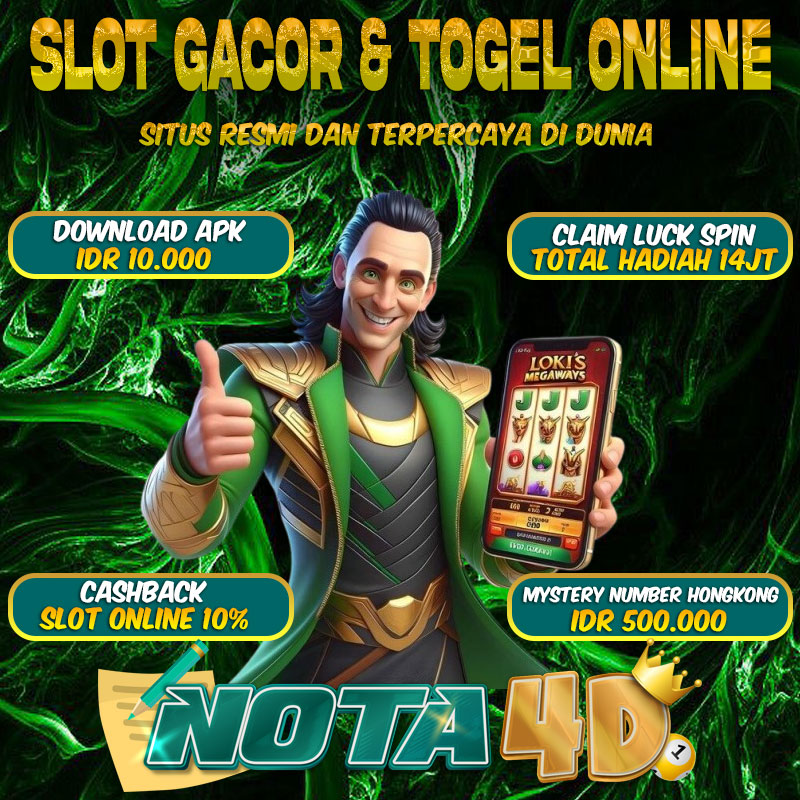 nota4d slot dan togel terbaik