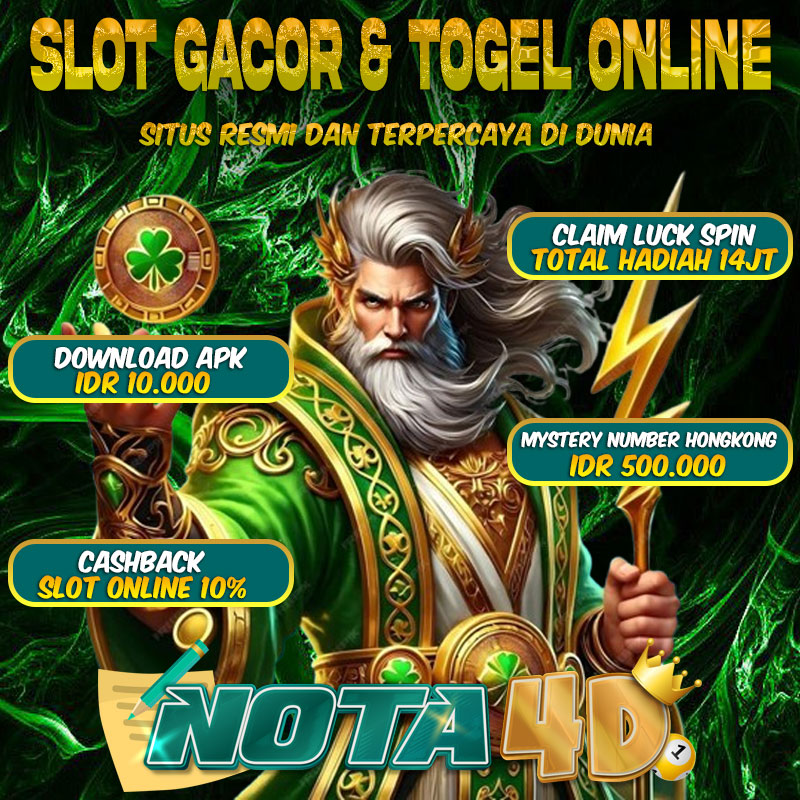 NOTA4D SLOT BET KECIL DAN TOGEL ONLINE