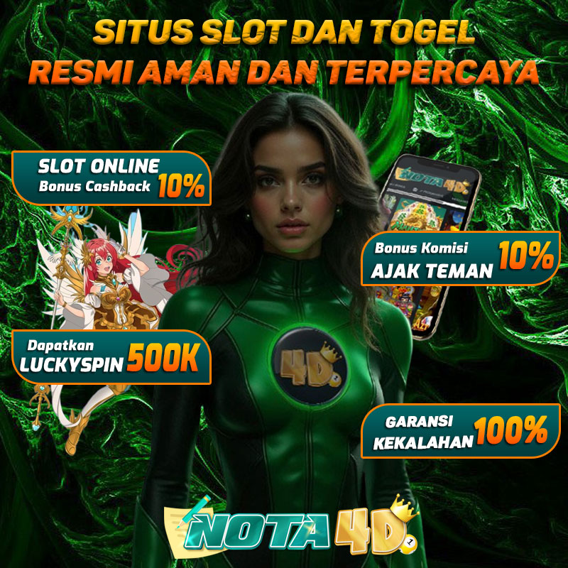 nota4d slot togel online terpercaya