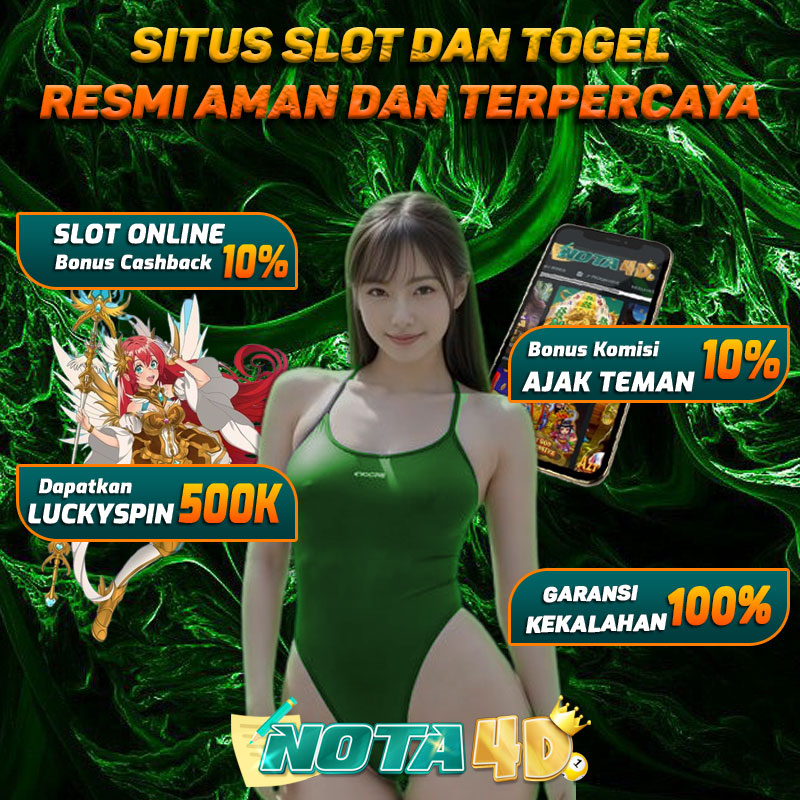 slot jackpot nota4d